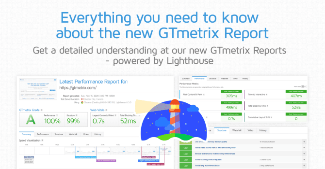 google everything you need to know about the new gtmetrix report آپدیت جدید جی تی متریکس