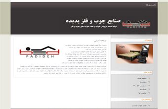padideh 1 نمونه کار طراحی سایت